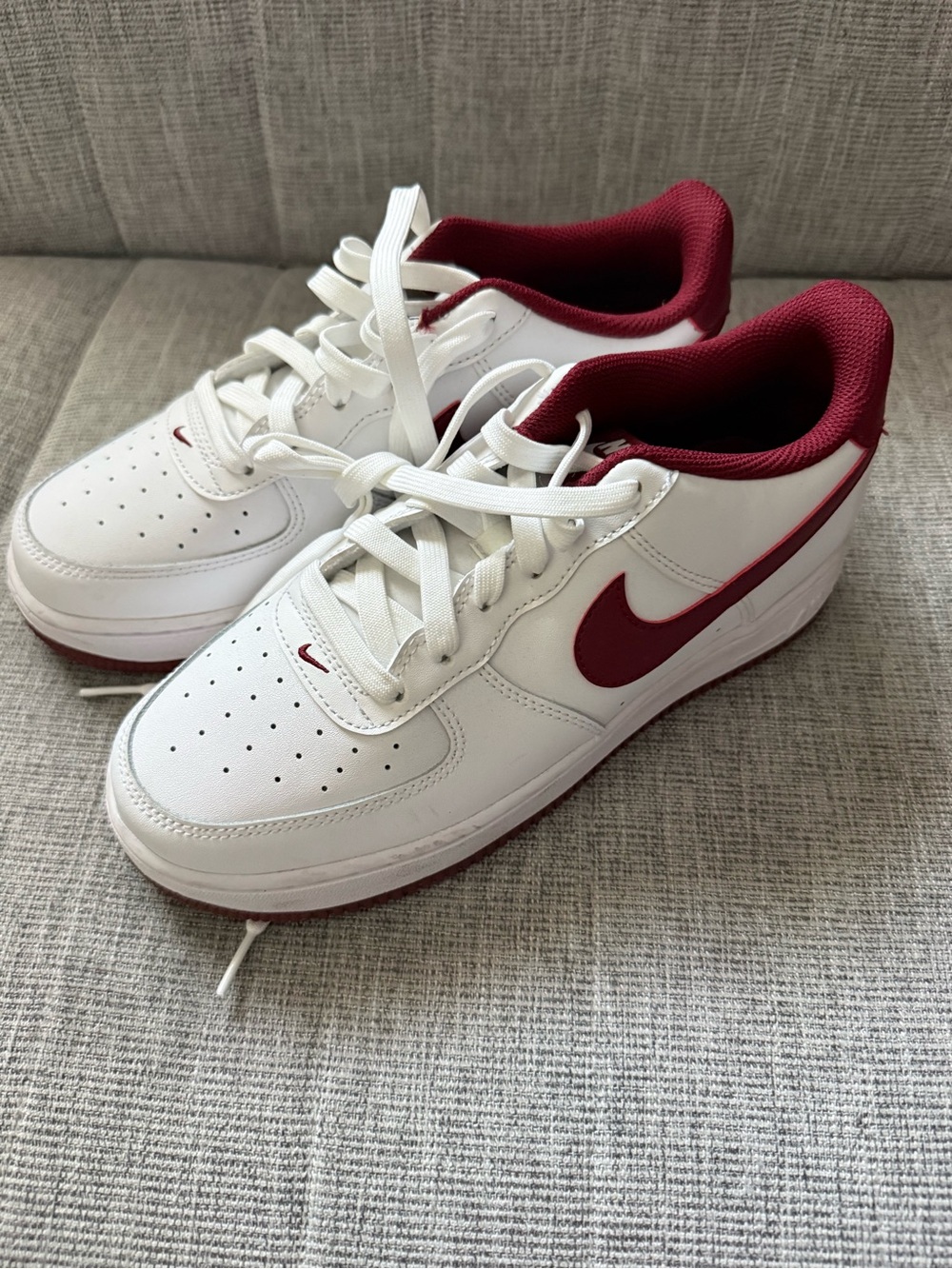 Nike Big Kids Air Force Ones - Picture 2 of 7